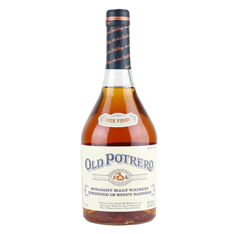 Old Potrero Straight Malt Whiskey finished In Stout Barrels 750ML BTL
