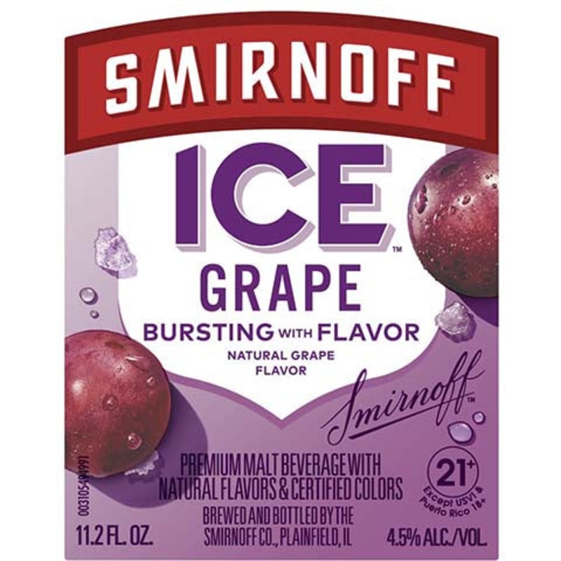 Smirnoff Ice Grape 330ML BTL