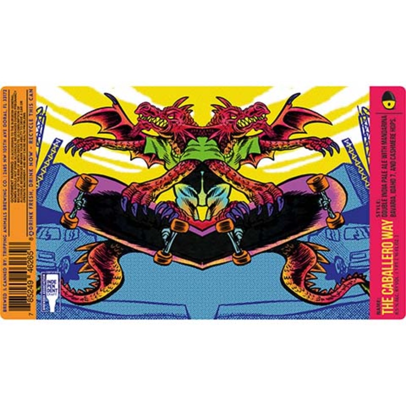 Tripping Animals The Caballero Way DIPA 16OZ SINGLE CAN