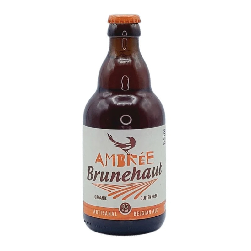BRUNEHAUT ORGANIC AMBER ALE GLUTEN FREE 330ML BT @ Emerald Hills [1018647] 330 ml