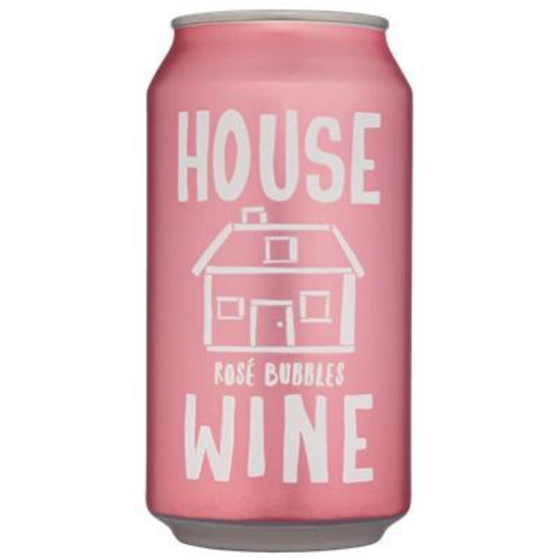 Can Rose House Wine Bubbles