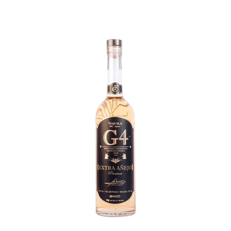 G4 Tequila Extra Aejo 80PF 750mL