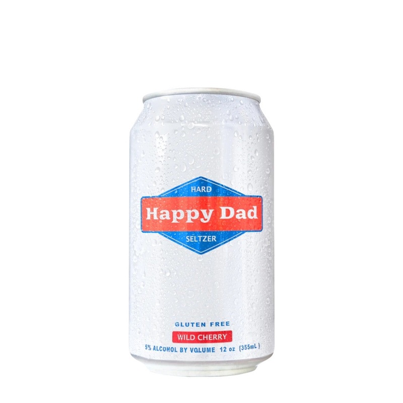 Happy Dad Hard Seltzer Wild Cherry 12pk 12 fl oz cans