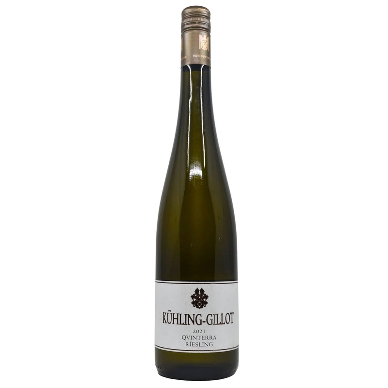 Kuhling Gillot Riesling Qvinterra Feinherb Rheinhessen 2021 750ML 750ML