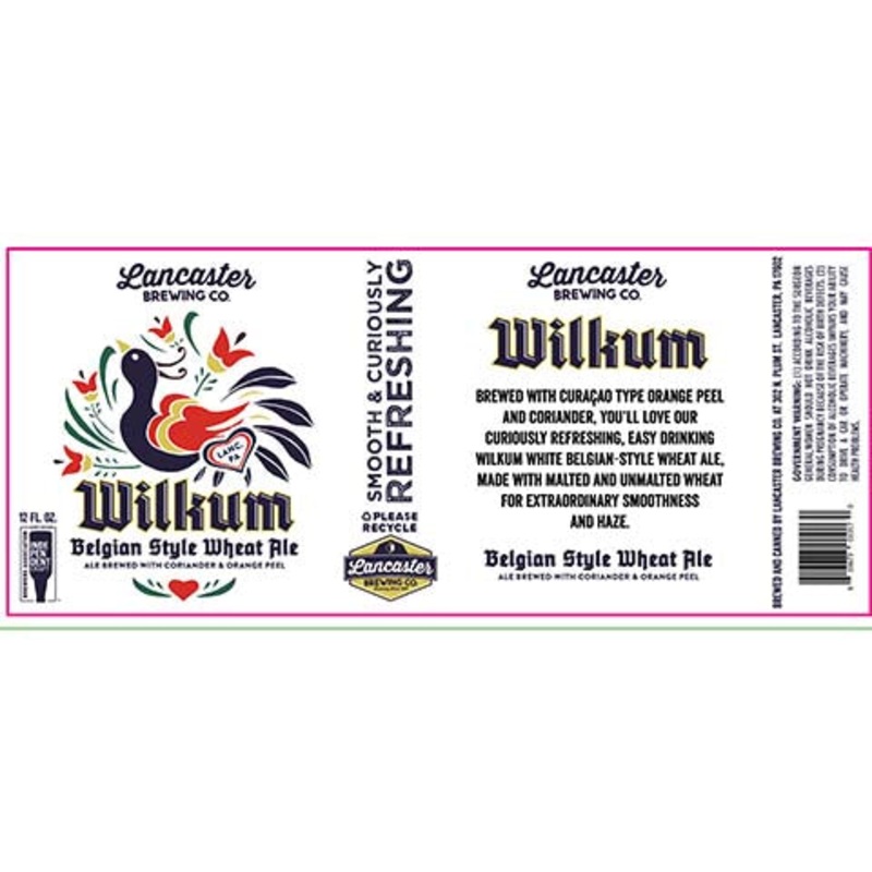 Lancaster Wilkum Wheat 12OZ SINGLE CAN