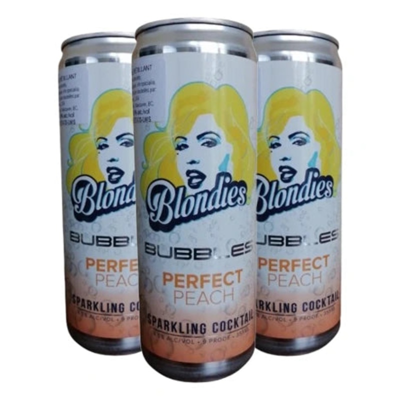MID OAK BLONDIES PERFECT PEACH 355ML 4PK CAN @ Lethbridge [1038751] 1420 ml