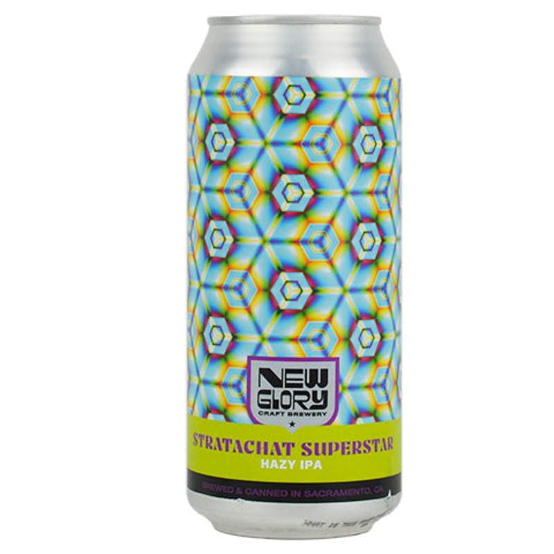 New Glory Stratachat Superstar Hazy IPA 16OZ SINGLE CAN