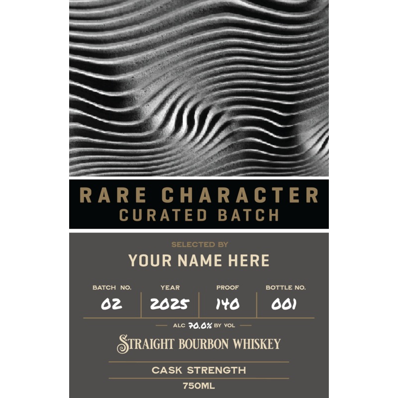 Rare Character Curated Batch Cask Strength Straight Bourbon Batch 02