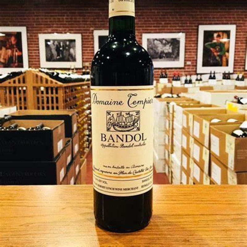 Red Wine Domaine Tempier Bandol Rouge by Kermit Lynch