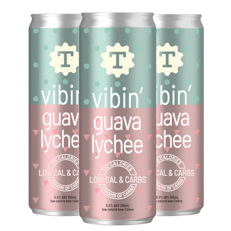 TAYLIGHT VIBIN GUAVA LYCHEE 355ML 6PK CAN @ Southgate [1056526] 2130 ml