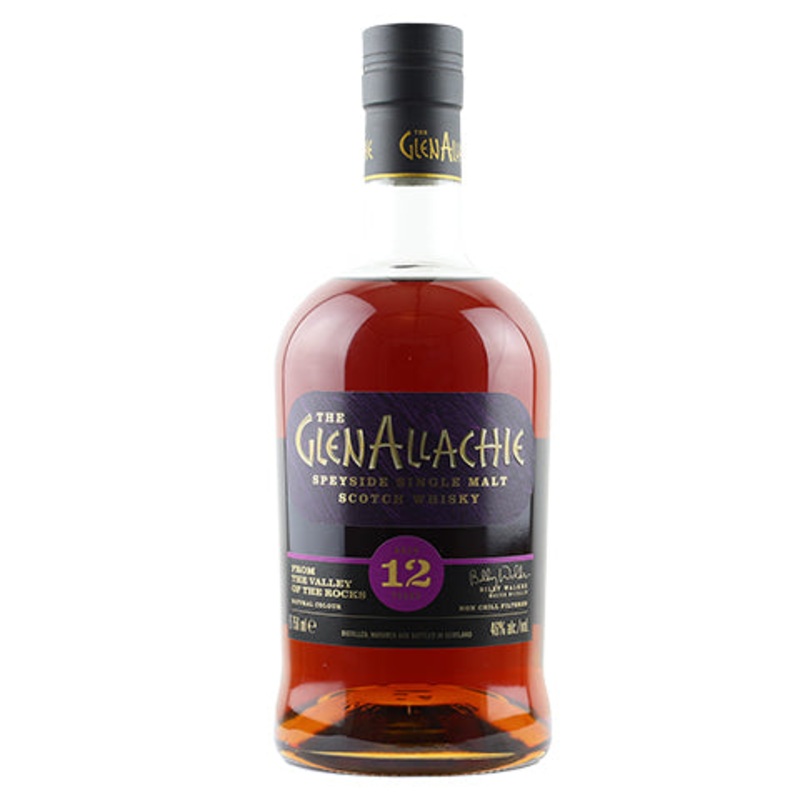 The GlenAllachie 12-Year Speyside Single Malt Scotch Whisky 750ML BTL