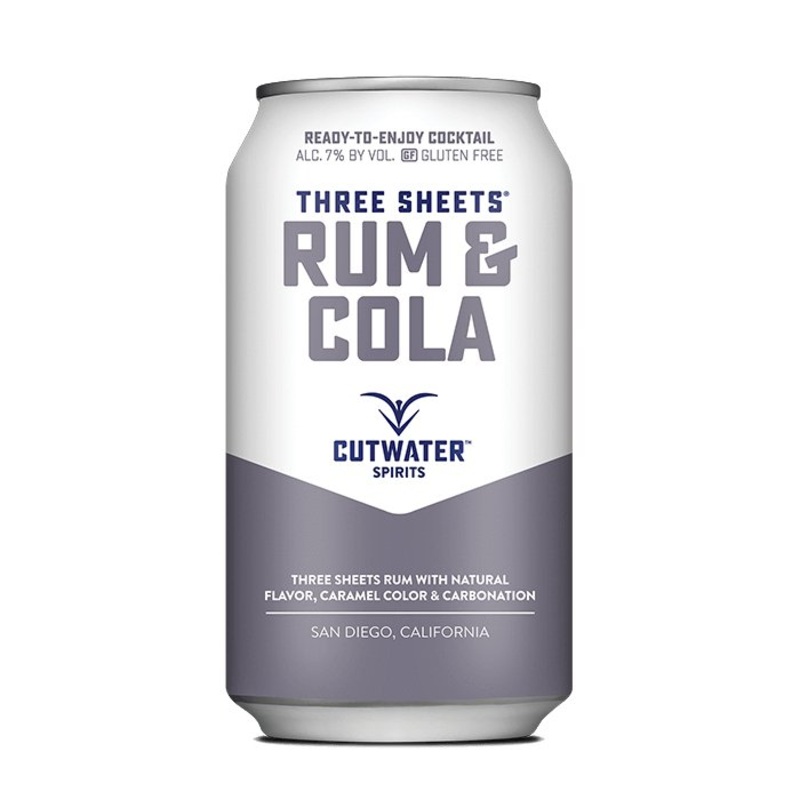 Three Sheets Rum & Cola (4 Pack – 12 Ounce Cans)