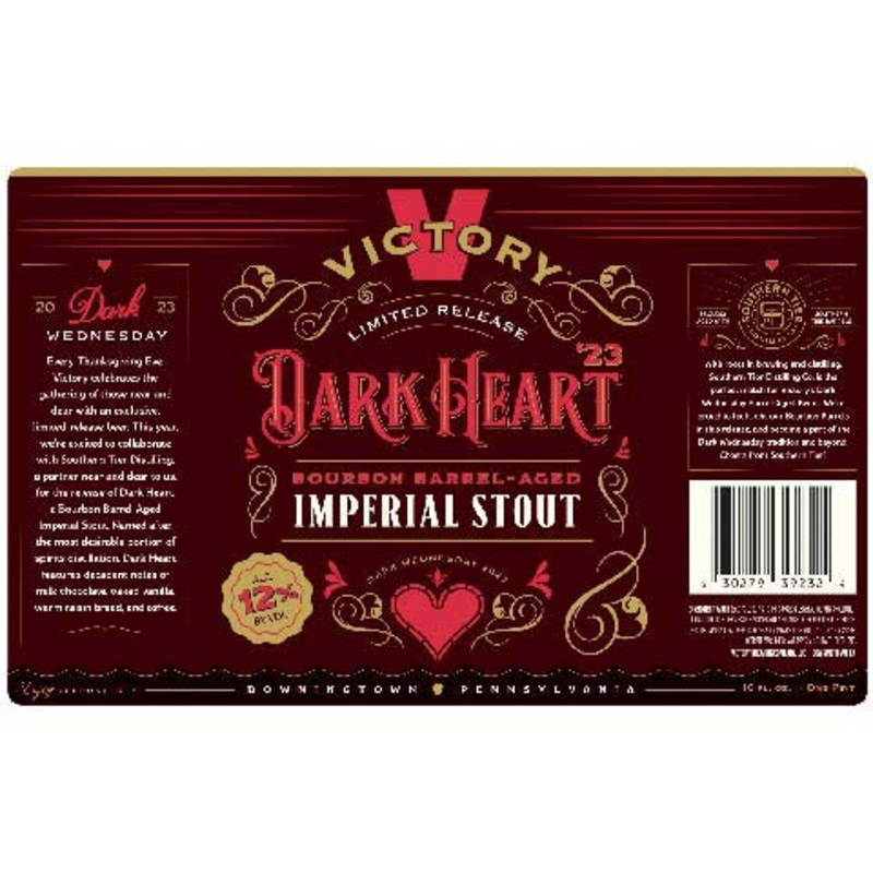 Victory Dark Heart Imperial Stout 16OZ SINGLE CAN
