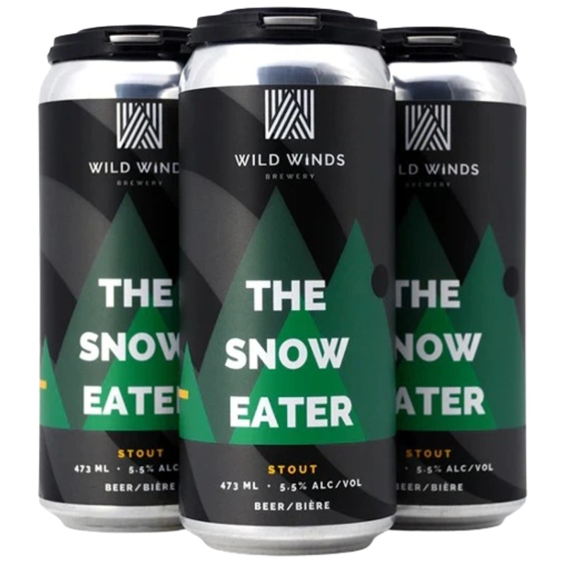 WILD WINDS THE SNOW EATER STOUT 473ML 4PK CAN @ St. Albert [1048316] 1892 ml