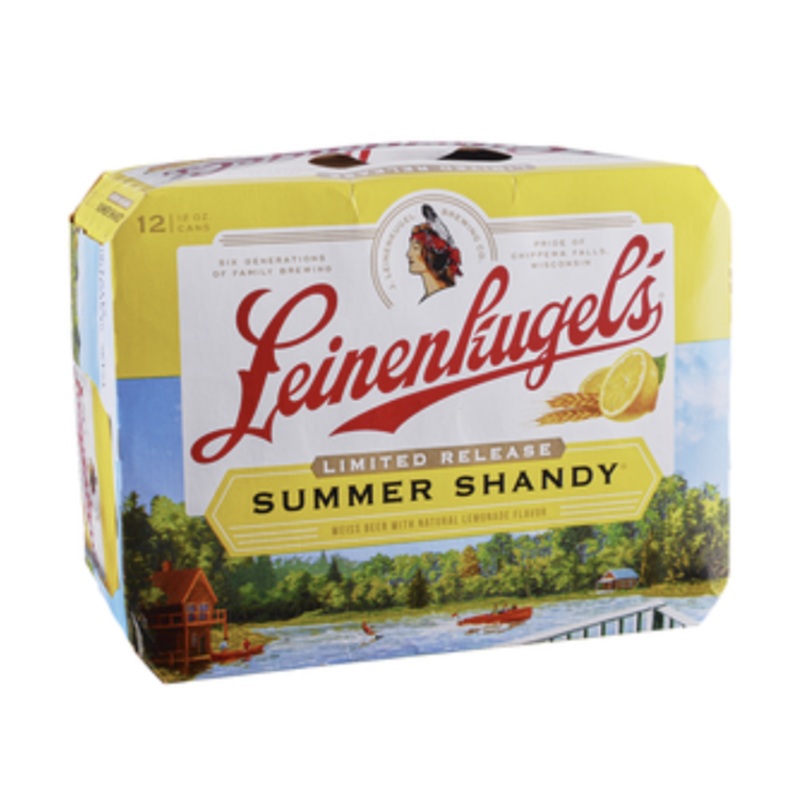 Beer Leinenkugel’s 12pk can Shandy