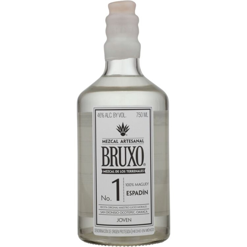 Bruxo Mezcal Artesanal Joven No. 1 Espadin 92 750ML 750ML