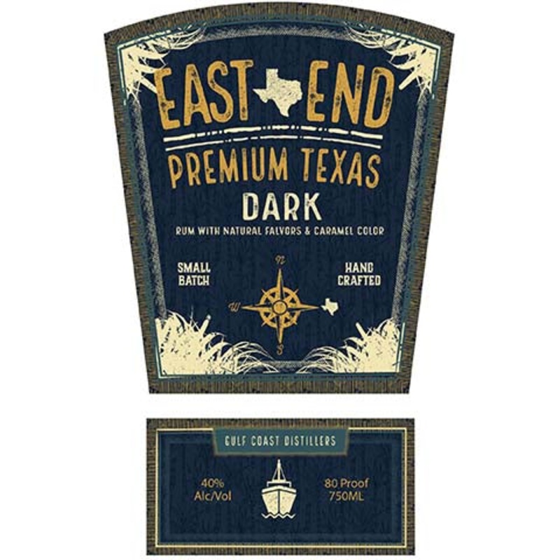East End Dark Rum 750ML BTL