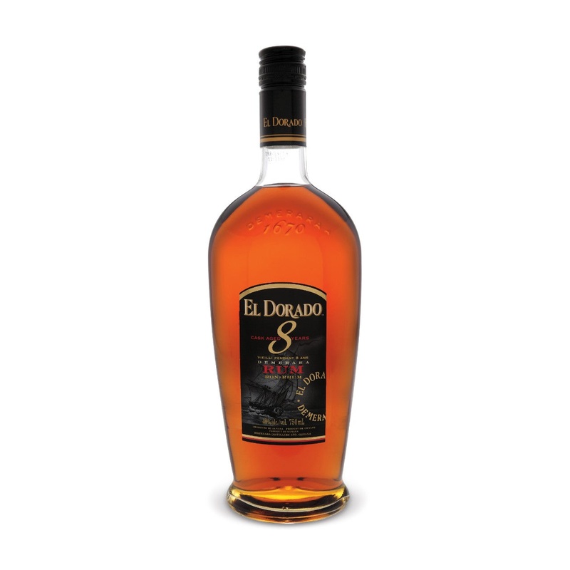 EL DORADO 8 YEAR OLD RUM 750 M