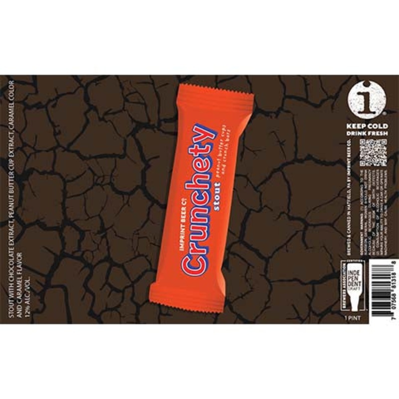 Imprint Crunchety Stout (Peanut Butter Cups + Crunch) 16OZ SINGLE CAN