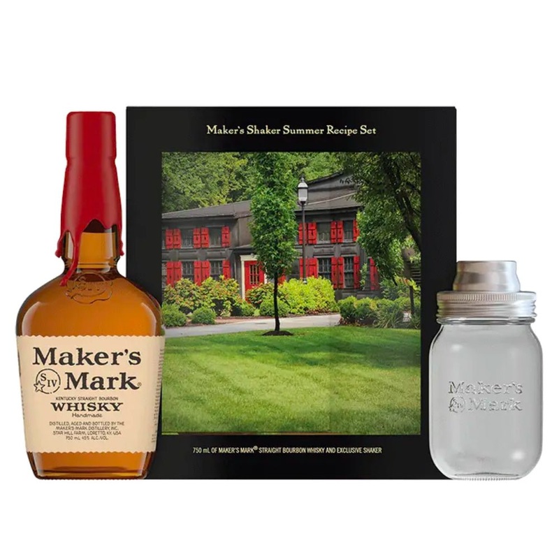 Maker’s Mark Summer Recipe Gift Set With Shaker