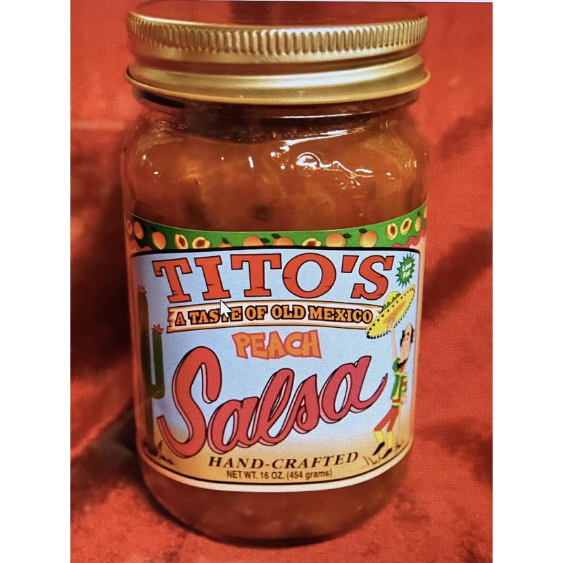 Misc Snacks Titos Salsa Peach