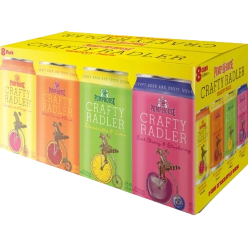 PUMP HOUSE CRAFTY RADLER MIXER 355ML 8PK CAN @ Airdrie [1040870] 2840 ml
