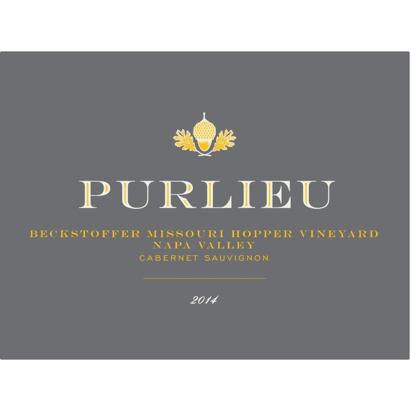 PURLIEU CABERNET SAUVIGNON MISSOURI HOPPER VINEYARD 2018 750 mL