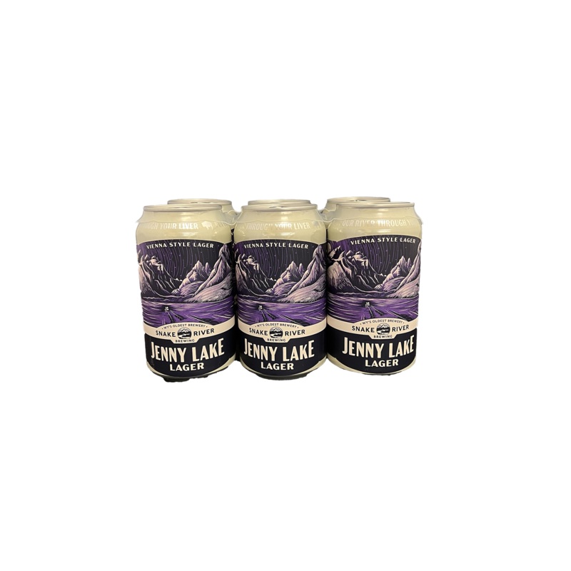 Snake River 6 Pack Jenny Lake Lager