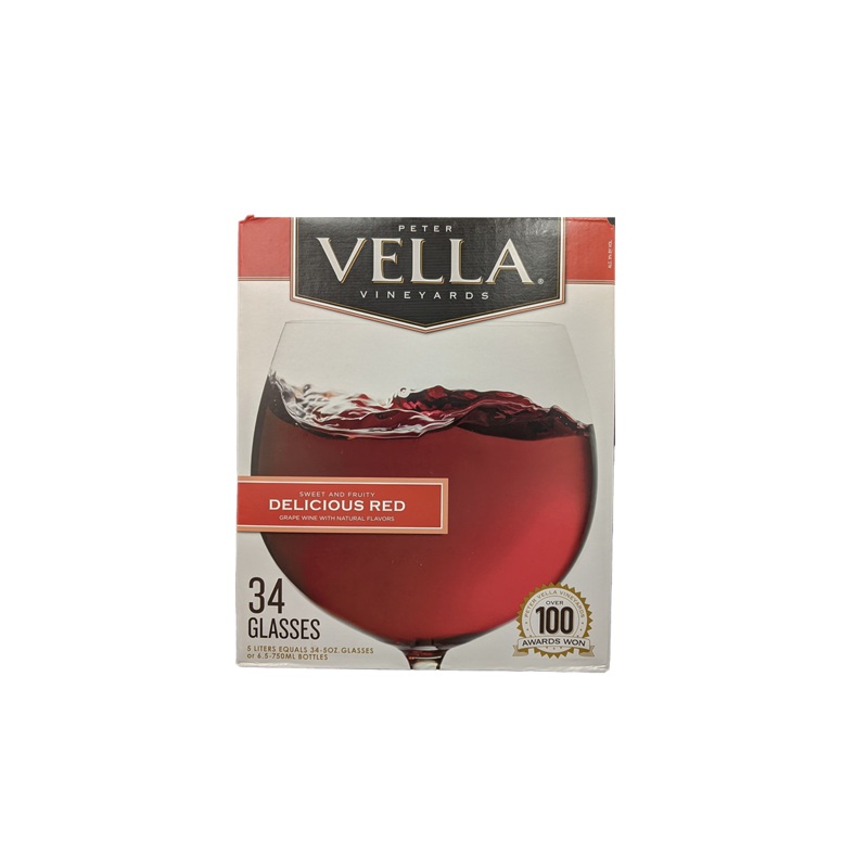 Vella Delicious Red Blend 5 L