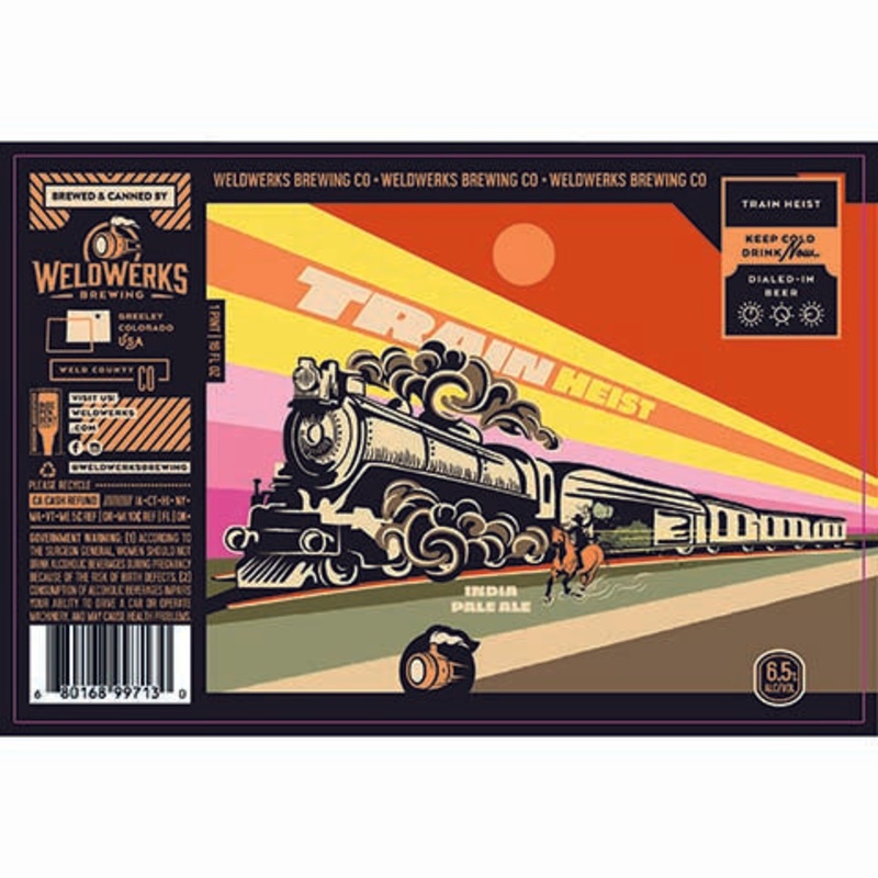 Weldwerks Train Heist IPA 16OZ SINGLE CAN