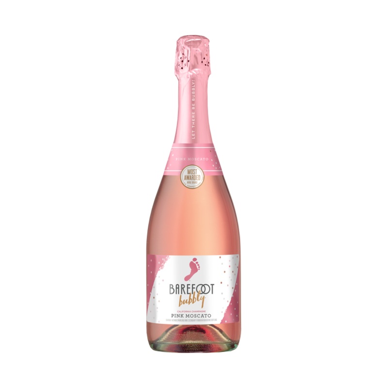 Barefoot Bubbly Pink Moscato