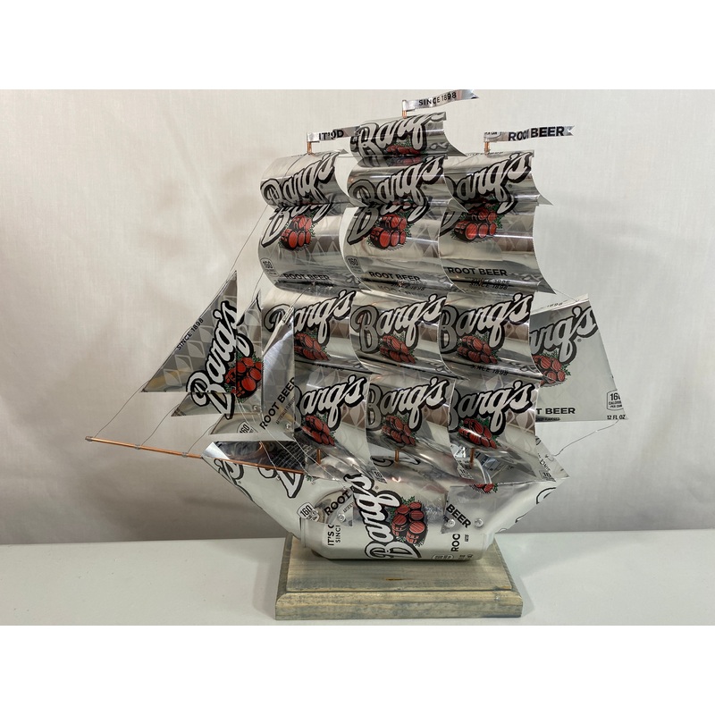 Barq’s Root Beer Soda Can Ship