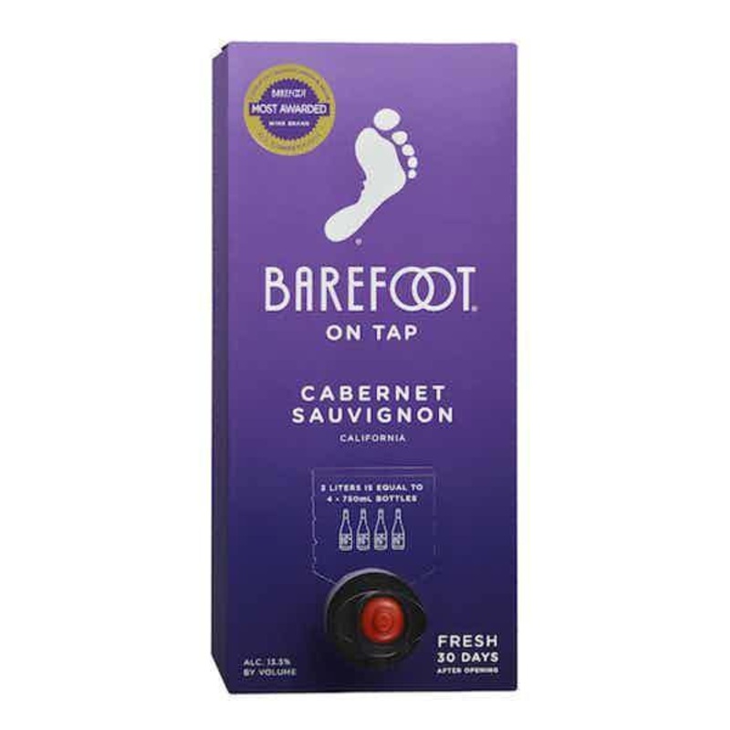 Box Wine 3L Barefoot Cabernet
