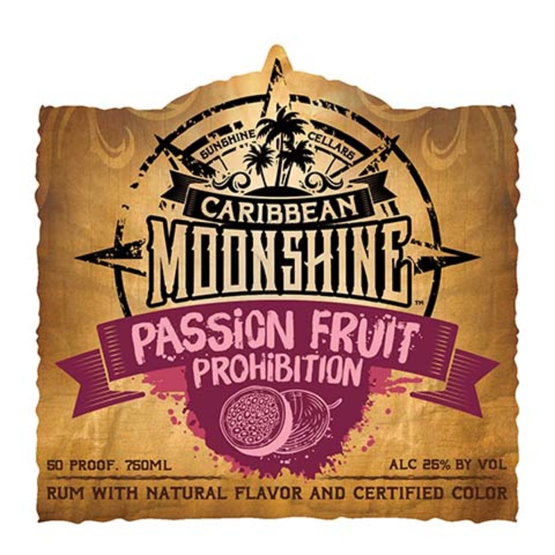 Caribbean Passion Fruit Prohibition Rum 750ML BTL