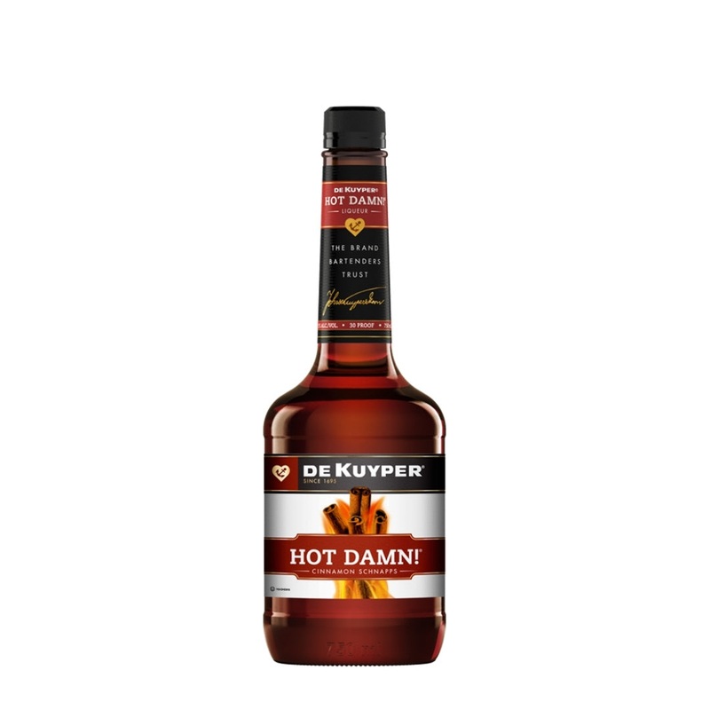 Dekuyper Hot Damn! Hot Cinnamon Schnapps 750mL