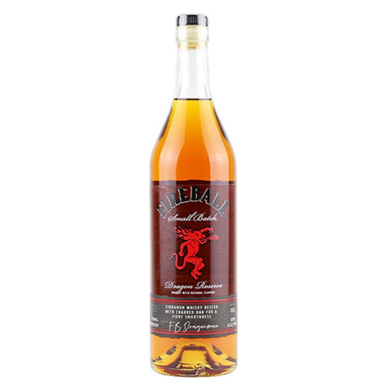 Fireball Dragon Reserve-Small Batch Cinnamon Whiskey 750ML BTL