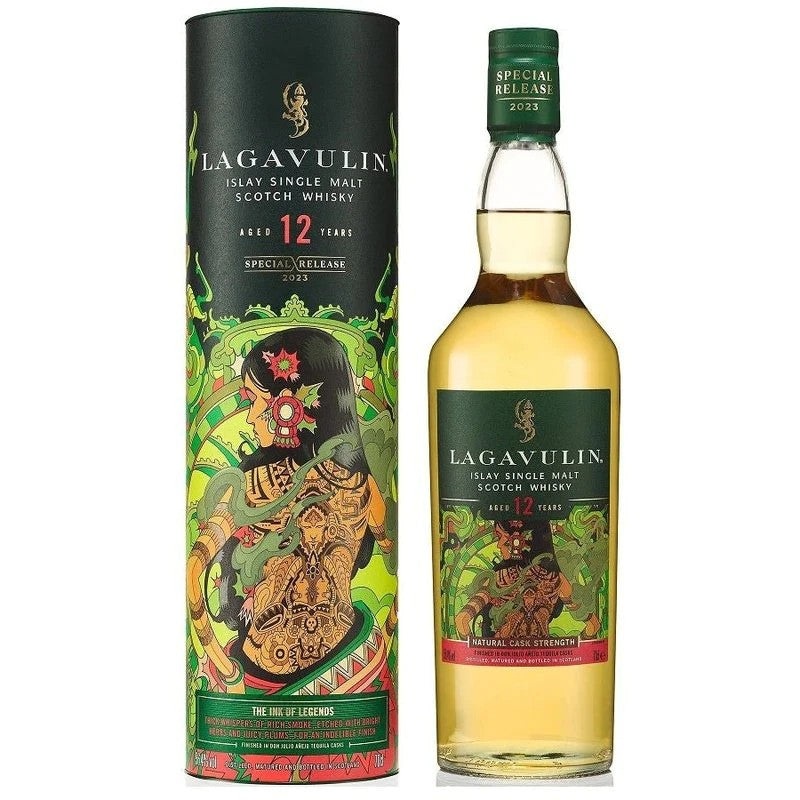 Lagavulin 12 Year Old ‘The Ink of Legends’ Special Release 2023 Single Malt Scotch Whisky 750ML BTL