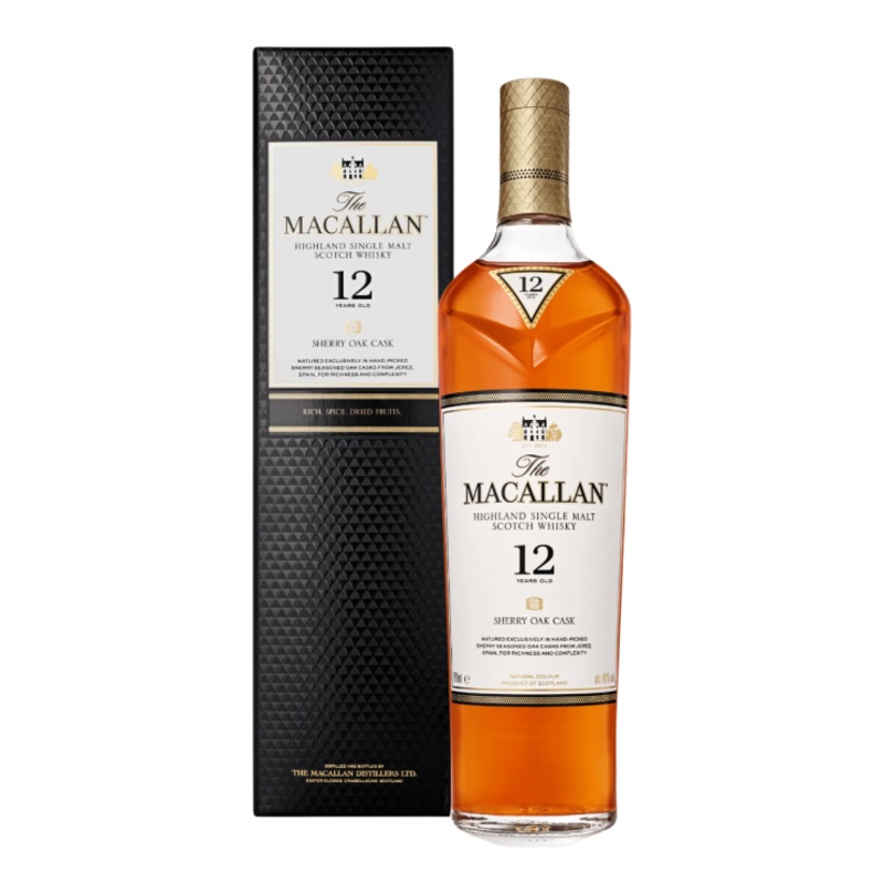 Macallan 12YO Sherry Oak 700ml