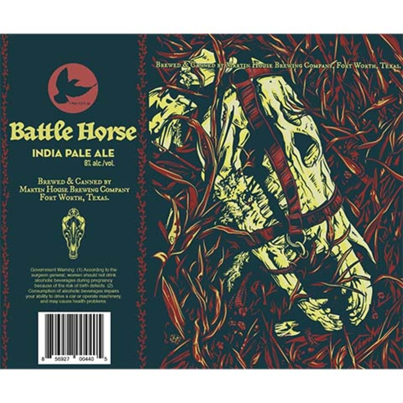 Martin House Battle Horse IPA 19.2OZ SINGLE CAN