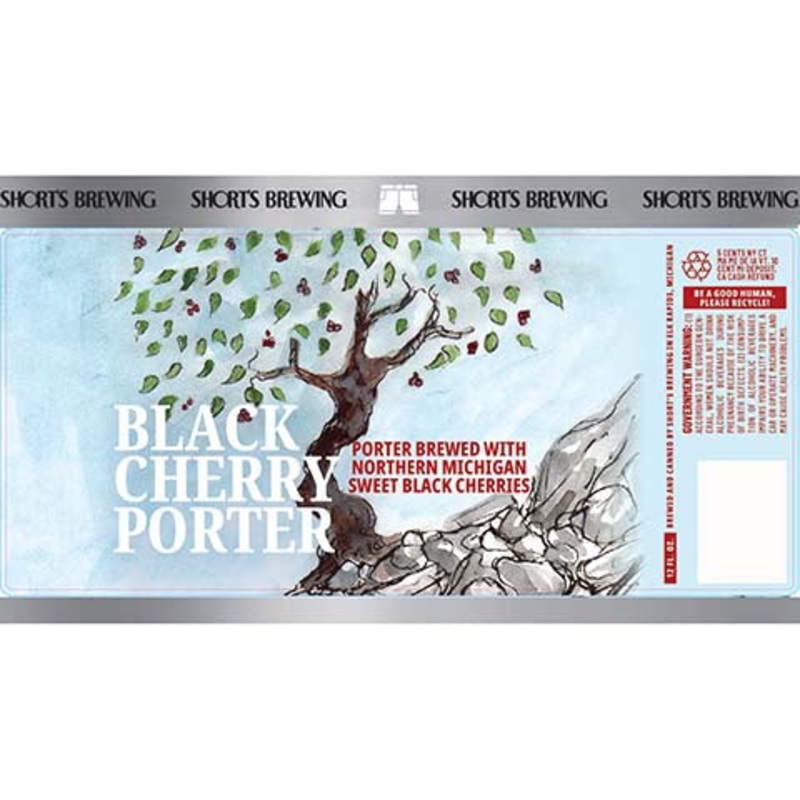 Short’s Brew Black Cherry Porter 12OZ SINGLE CAN