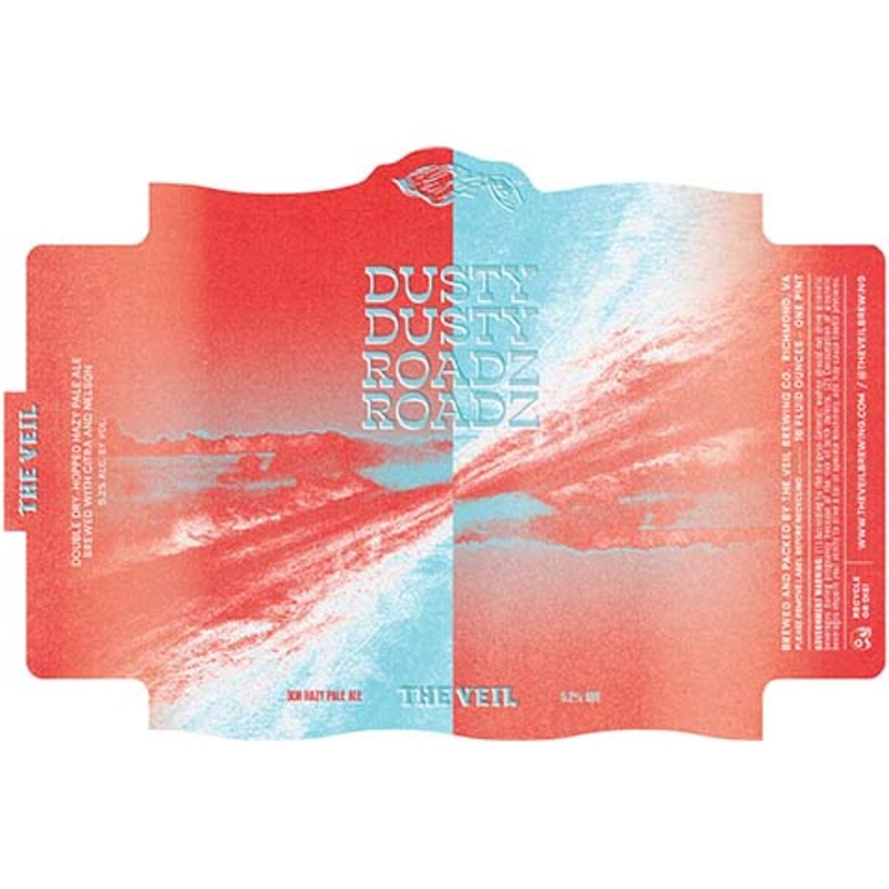 The Veil Dusty Dusty Roadz Roadz Hazy Pale Ale 16OZ SINGLE CAN