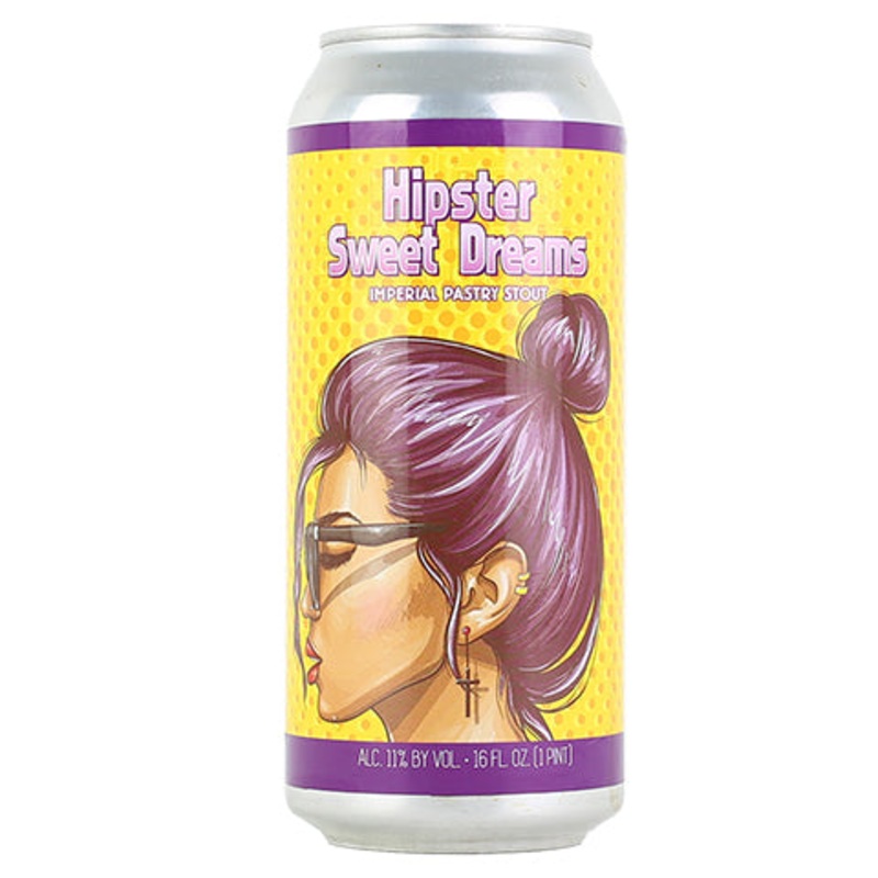 Wild Barrel Hipster Sweet Dreams Stout 16OZ SINGLE CAN