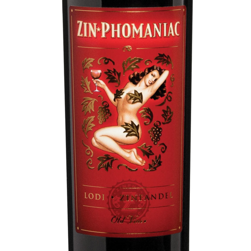 ZINPHOMANIAC ZINFANDEL OLD VINES LODI 2020 750ML 750ML