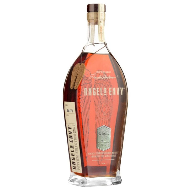 Angels Envy X Sip Whiskey Single Barrel Bad Santa Private Cask Selection 110 Proof