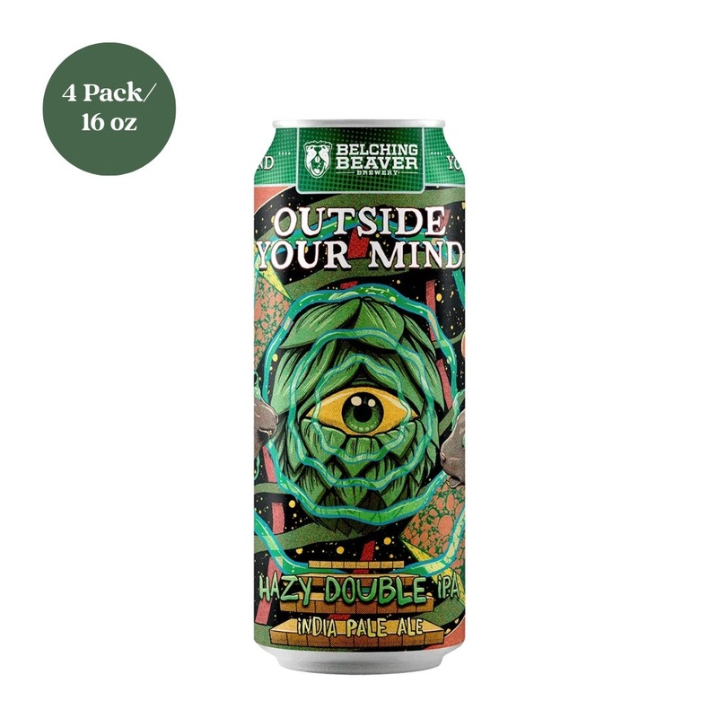 Belching Beaver Outside Your Mind Beer 4pk 16 fl oz