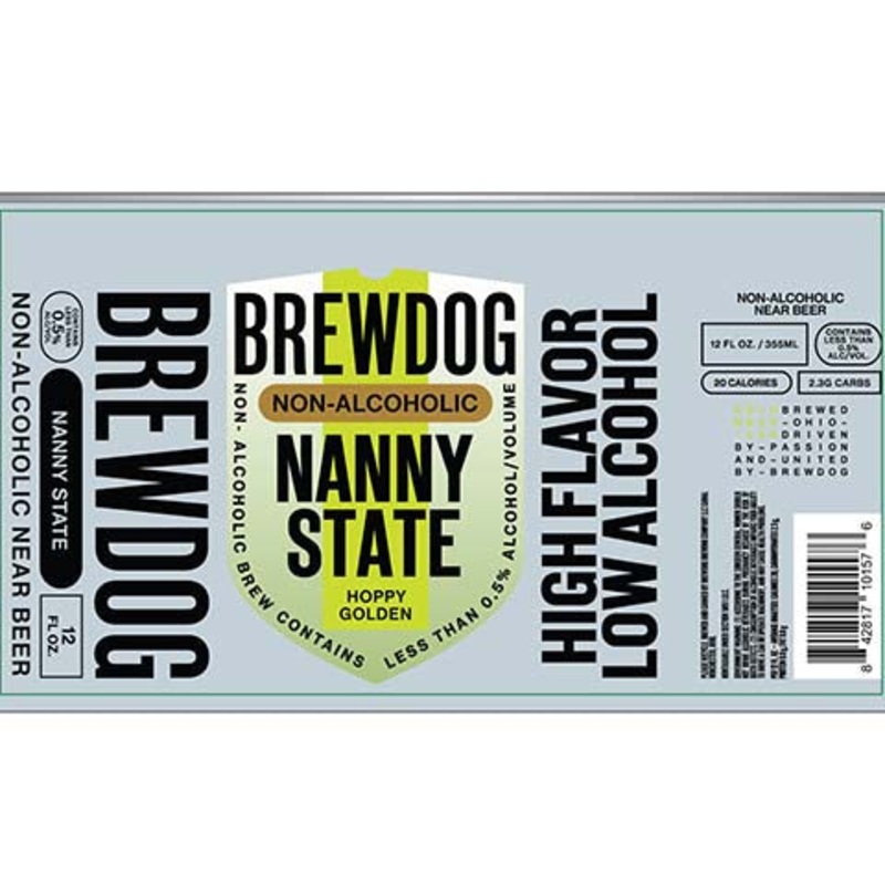 Brewdog Nanny State (Non-Alcoholic) 12OZ SINGLE CAN