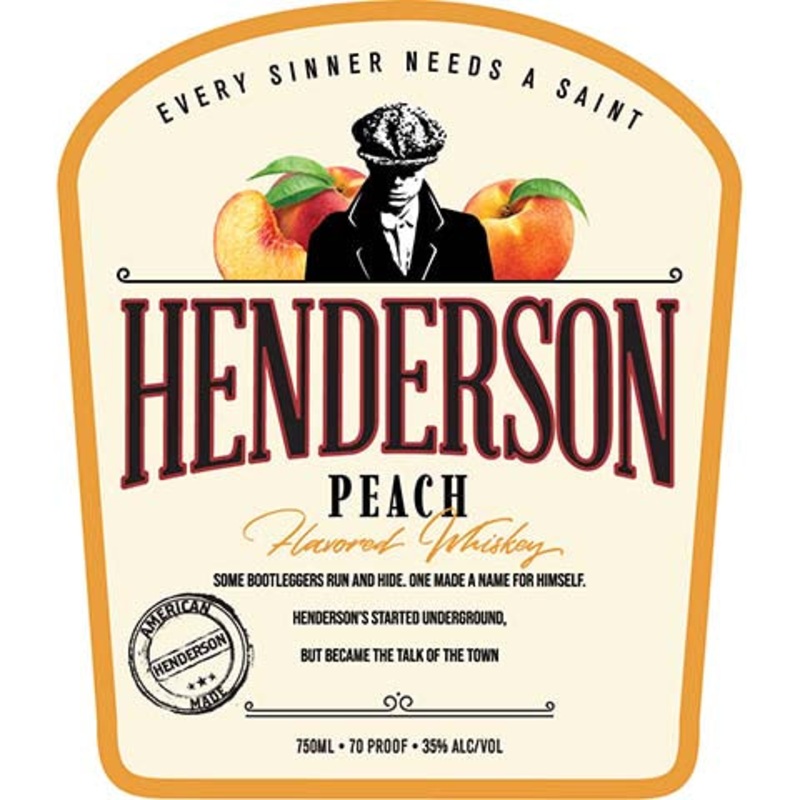 Henderson Peach Whiskey 750ML BTL