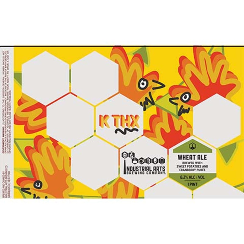 K THX Wheat Ale 16OZ SINGLE CAN