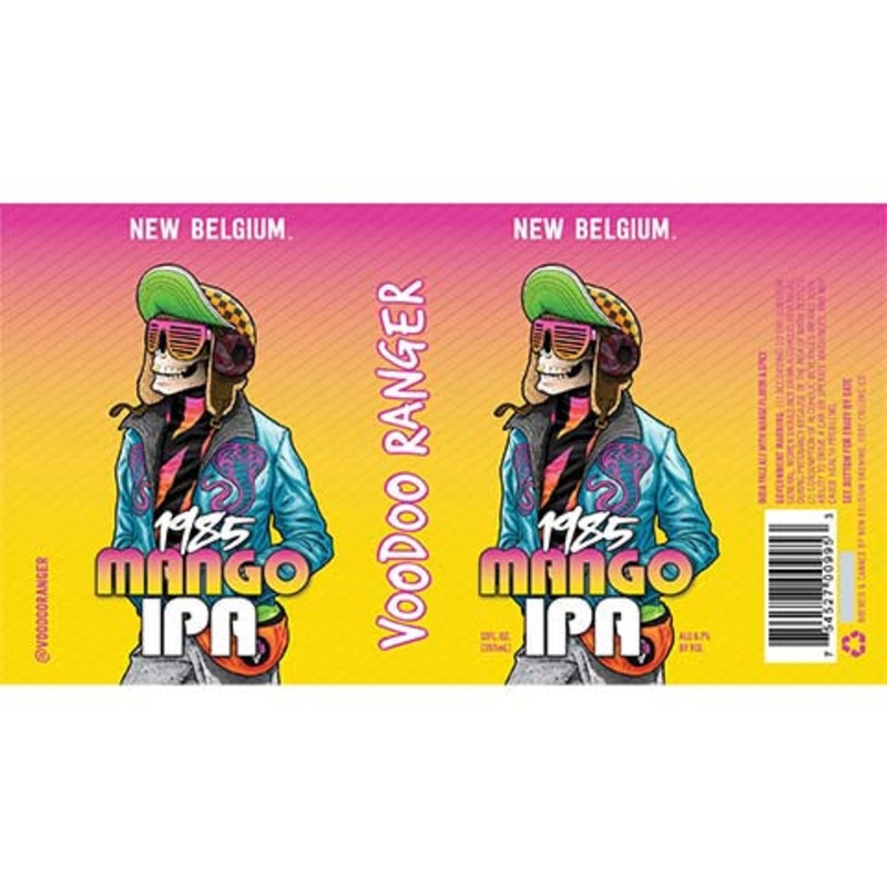 New Belgium Voodoo Ranger 1985 Mango IPA 12OZ SINGLE CAN