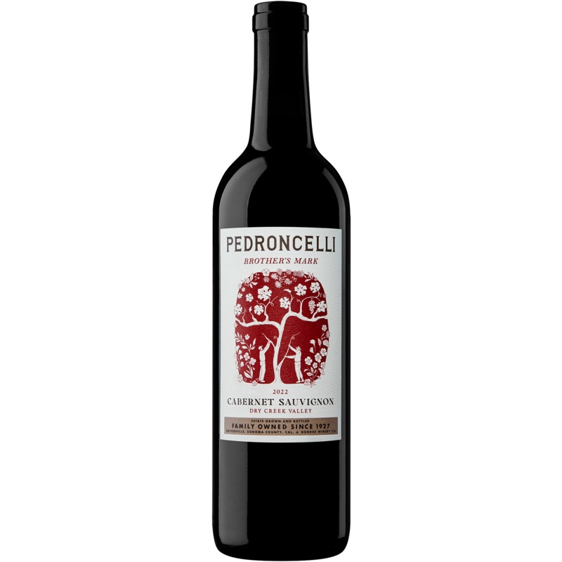 Pedroncelli Cabernet Sauvignon Brothers Mark 22 750ML 750ml Bottle